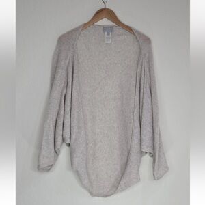 Pure Collection Cashmere Cocoon Sweater Batwing Sleeves Size S/M